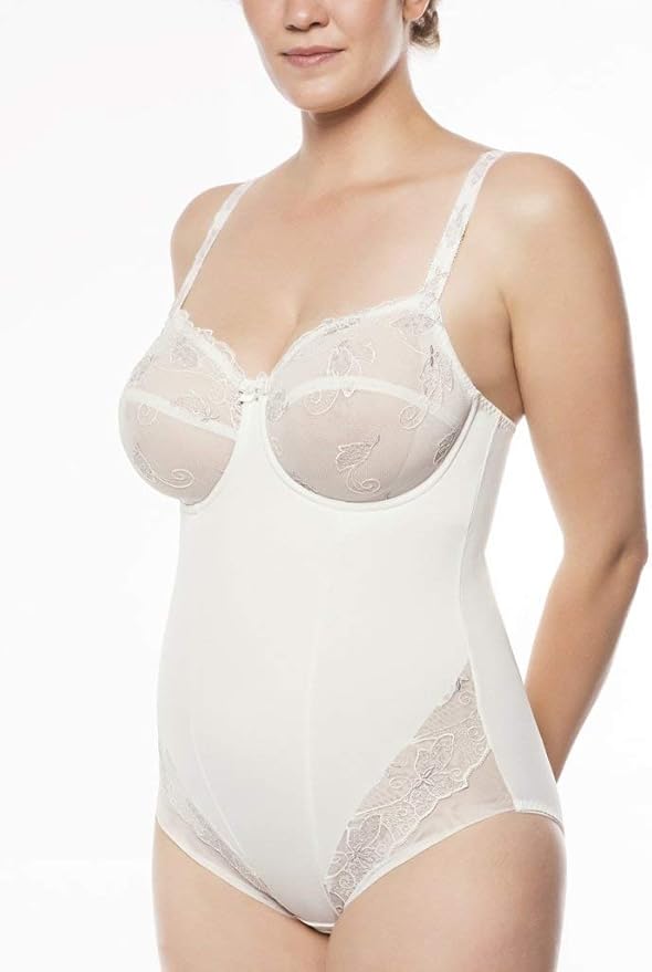 CARLA Lace body suit - White size2